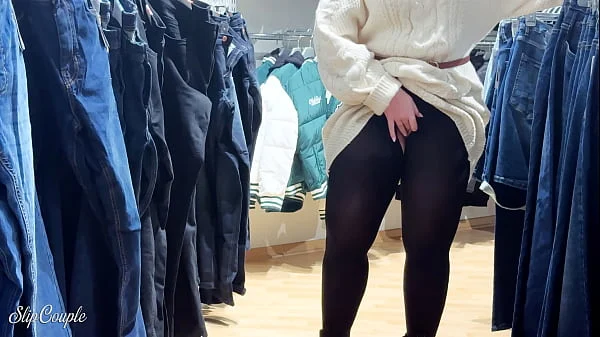 She can’t wait! Playing in the car and in the middle of the Store!