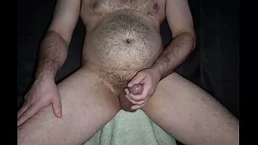 Chubby gay jerk off