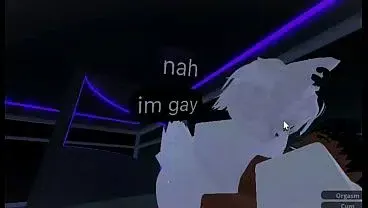 “humano privilegiado se masturba y luego se folla a Lobo furry en roblox”