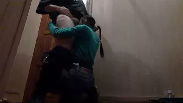 I paid the courier with oral sex (with dirty Russian talk)