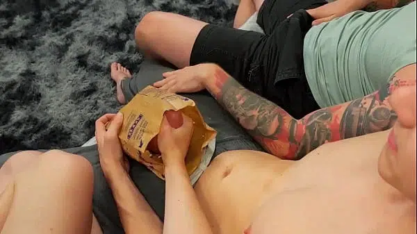 Movie Night Turns Into HOT Bi Threesome with DVP – Deviant Spirit, Sage Roux, Steve Rickz