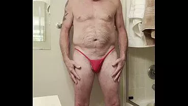 Sissy Perry gay sub drinking pee!