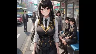 Touching Core, ai, anime, manga, chikkan, episode 3, grok anime training series