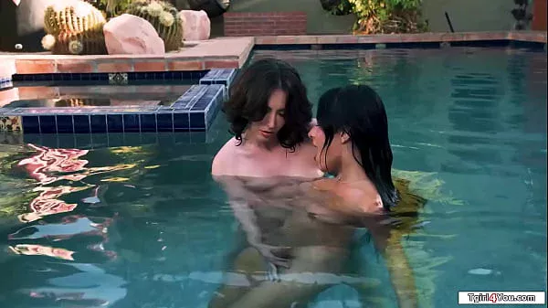 Trans gfs getting sexual release at spa