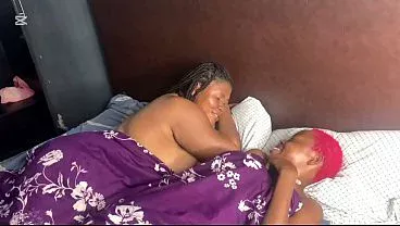 Two lesbian end up in three some