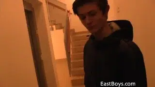 18 Twink Gets a Night Handjob