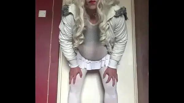 bisexual crossdresser asking for you to fuck him in public as he is not cam shy and is not ashamed of who is watching him while you do it