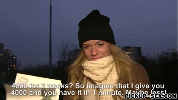 Chrissy Fox flashes her tits and pounded