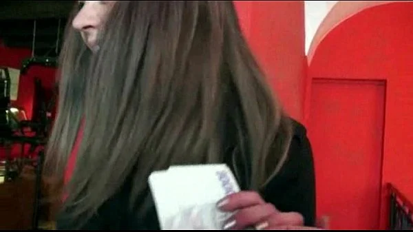 Cute amateur girl takes money and banged in the woods