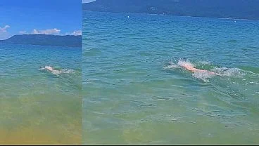 Follo a una turista Latina en Brasil