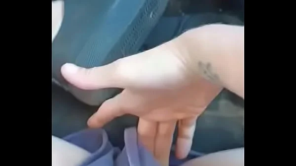 Masturbating in the car