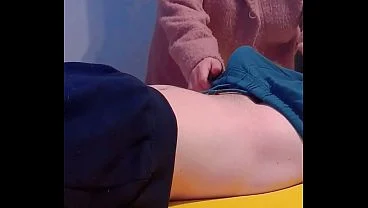 Prank on my stepson: I him up with his cock in my mouth and he cums in my mouth