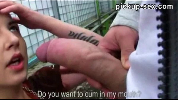 Real amateur redhead Czech girl Sophia Wild paid for hardcore sex