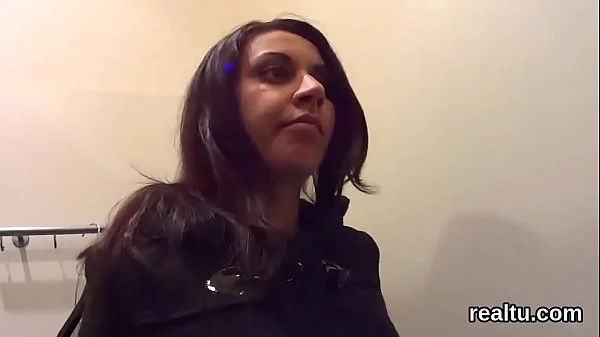 Stellar czech nympho gets seduced in the supermarket and penetrated in pov