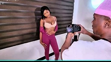 Beautiful and sexy Kayla hot sex with a photographer in the studio