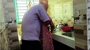 Desi Anita bhabhi hard fuck in the kitchen