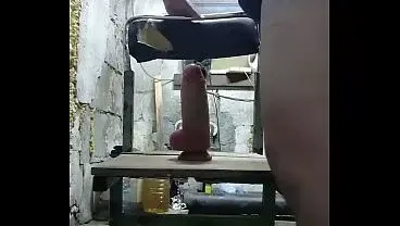 Gay fucks his anal with a 10-inch dick! the first sex after a long break!