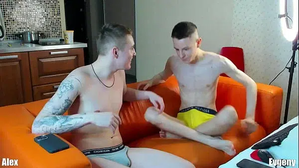 Goon Challenge Fail Skinny Twink Drains Huge Cock