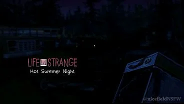 Life is Strange: Hot Summer Night (Max x Chloe) Blender animation by nicefield