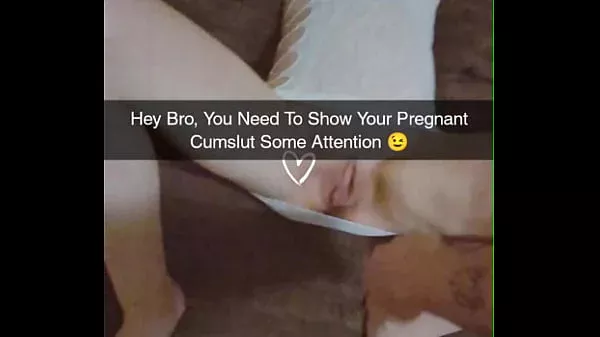Neglected Pregnant Cumslut Cheats & Gets Creampied On Snapchat