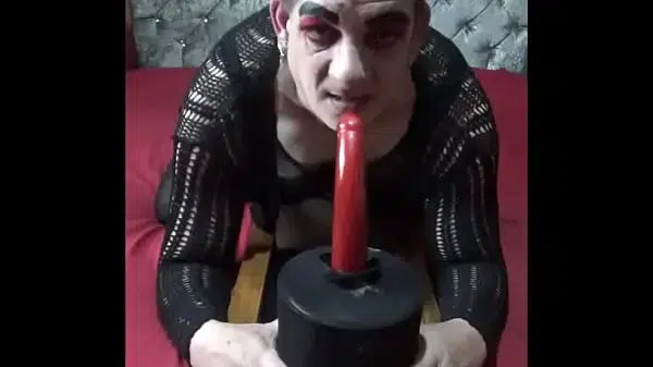 bisexual sissy male mark wright would love to take nothing more than ass to mouth on a real cock instead of this dildo one