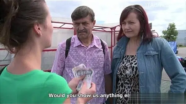 Busty amateur extreme public sex