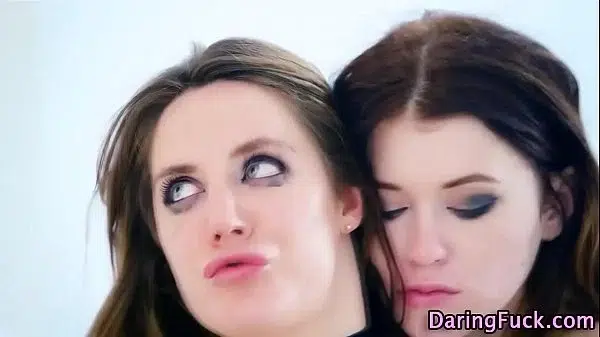 Euro beauties cum swap