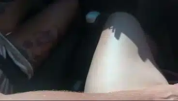 deixei meu vizinho de pau duro dentro do carro