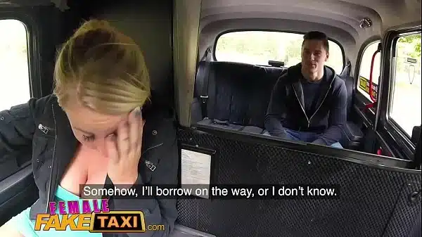 Female Fake Taxi Hot blonde sucks and fucks Czech cock in taxi